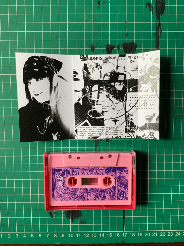 Gemini Eye - Sad To The Bone But Alive In The Flesh (Cassette)